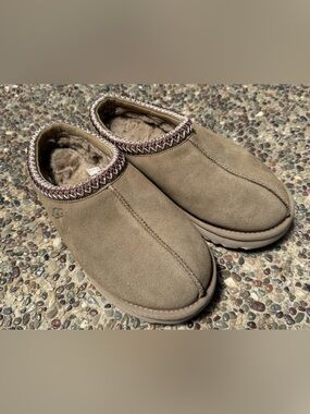 UGG Tasman II Slippers Antilope Suede Wool Lined Women’s Size 41